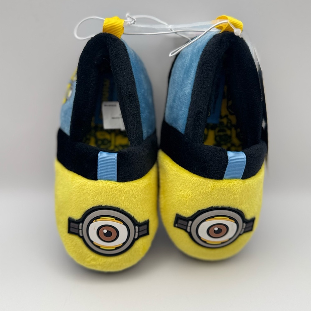 Kids Minion Slippers - Yellow and Black